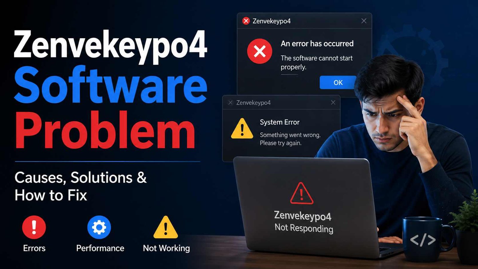 Zenvekeypo4 Software Problem