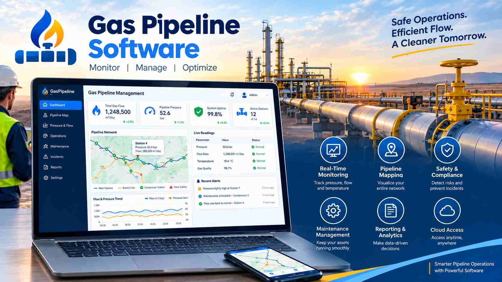 Gas Pipeline Software