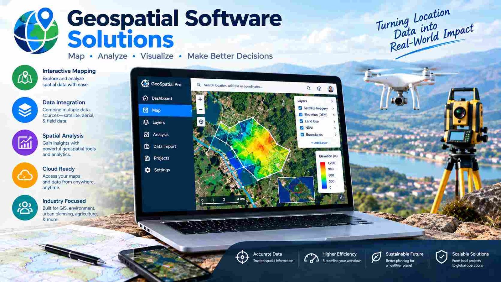 Geospatial Software Solutions: Gis & Mapping Guide