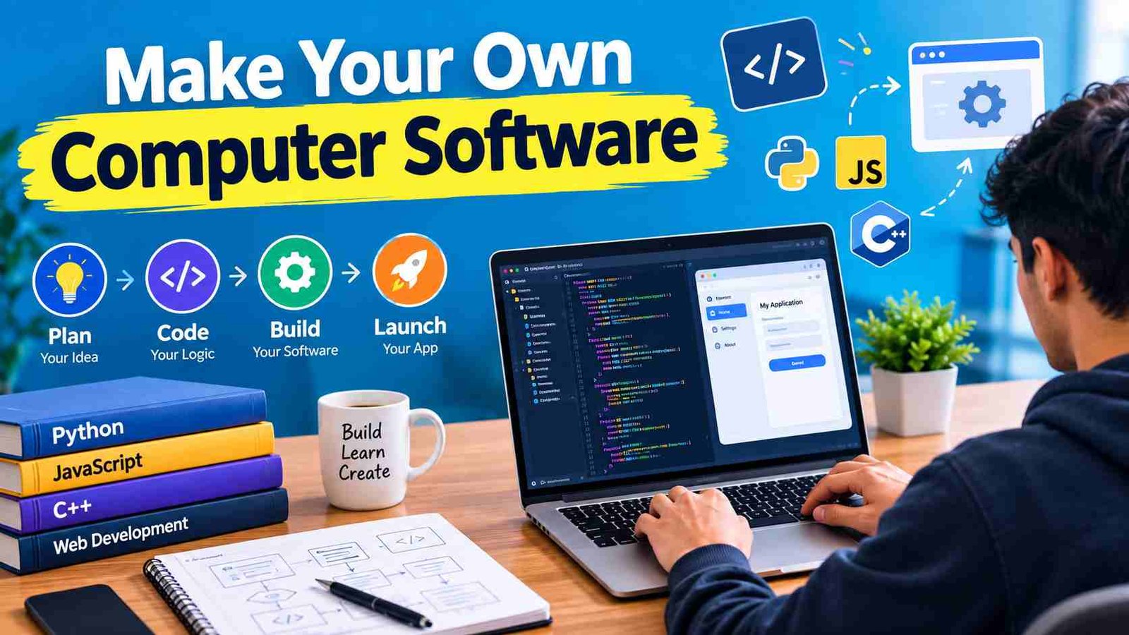 How To Make Your Own Computer Software? A Beginner’s Guide