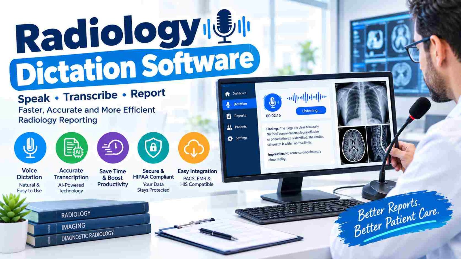Radiology Dictation Software