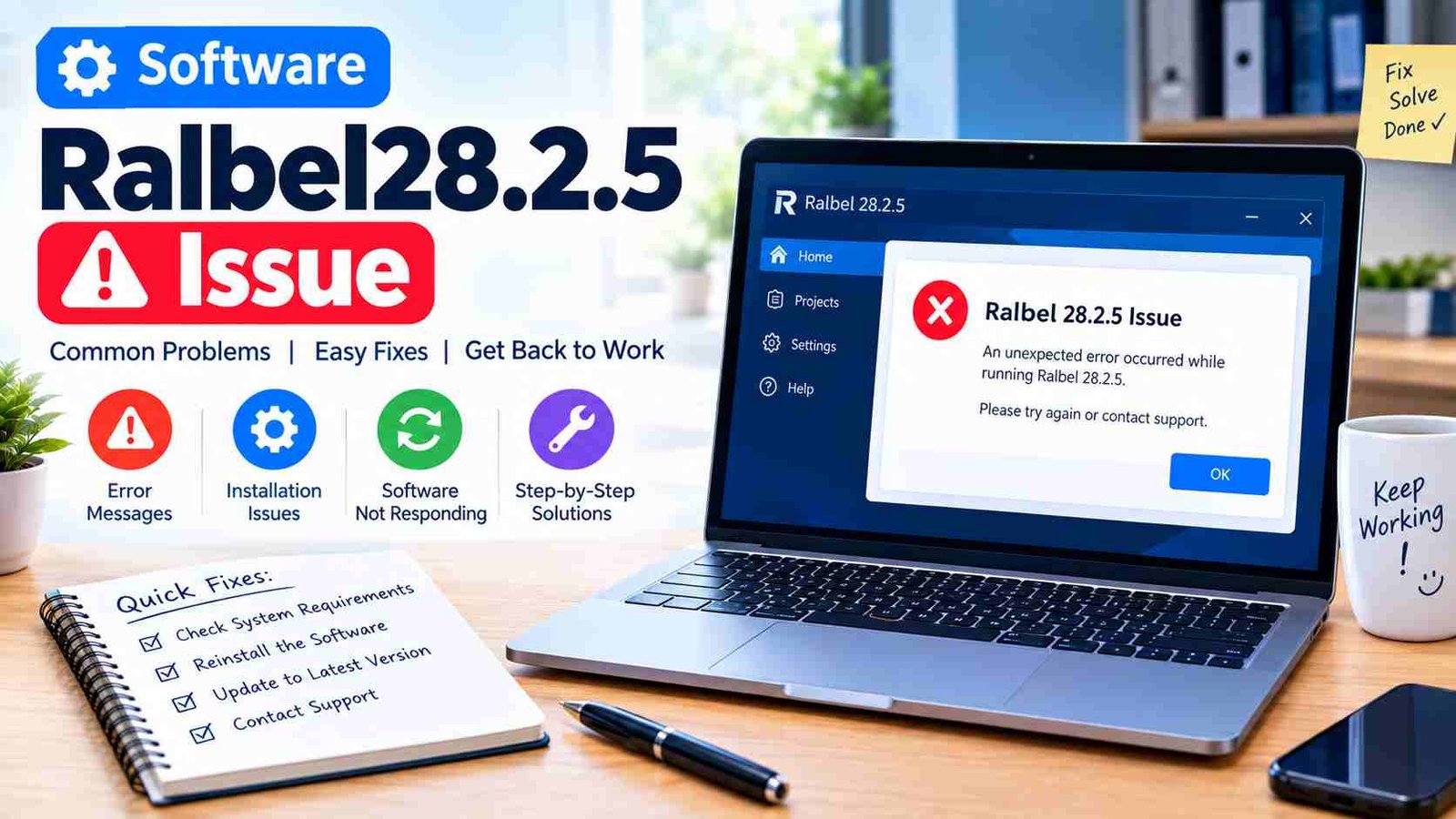 Software Ralbel28.2.5 Issue