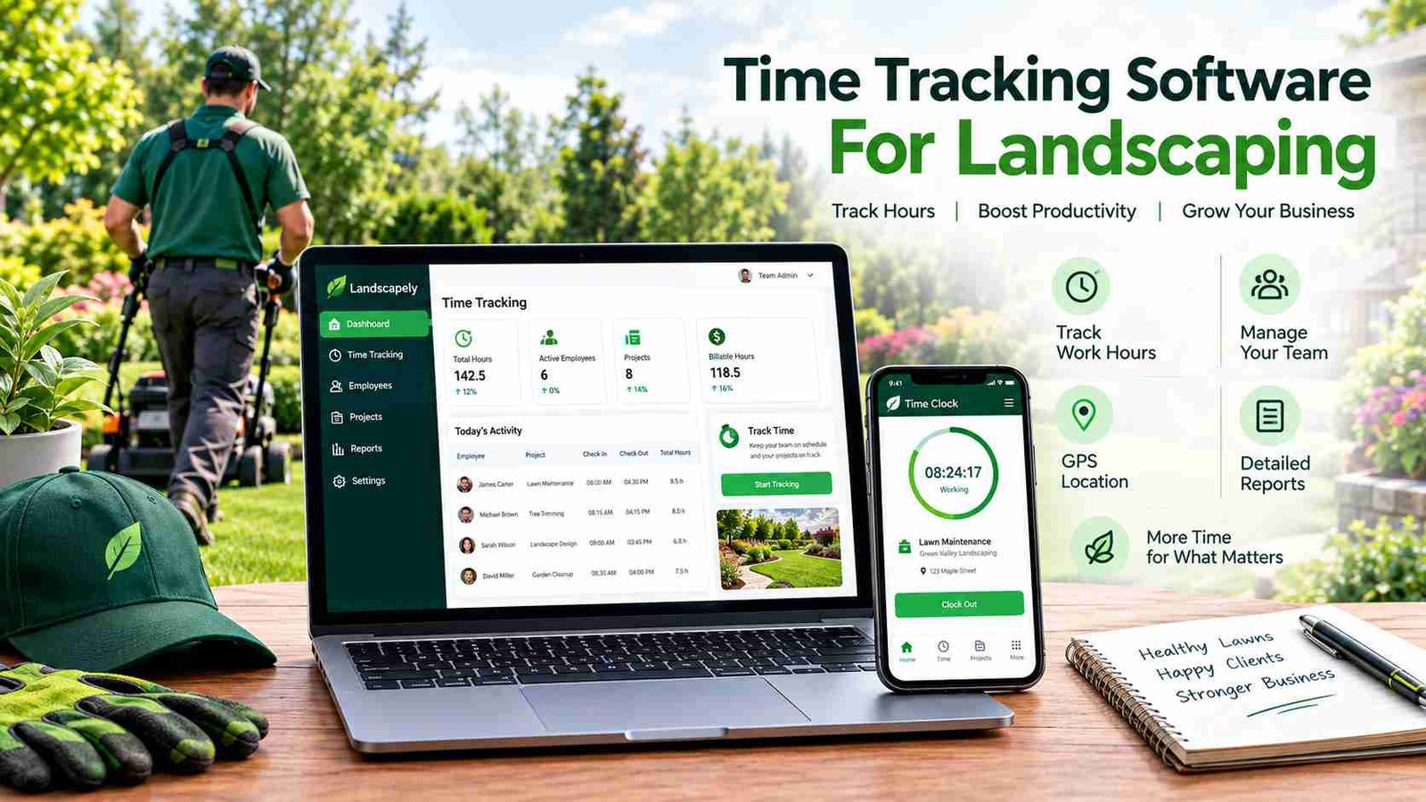 Time Tracking Software For Landscaping