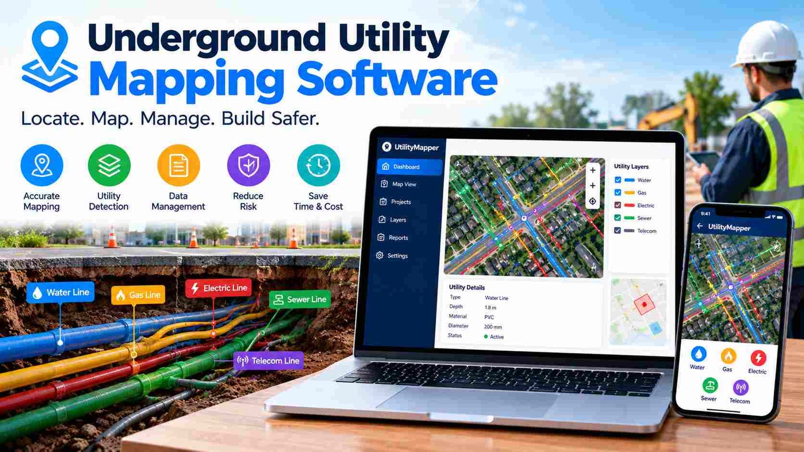 Underground Utility Mapping Software